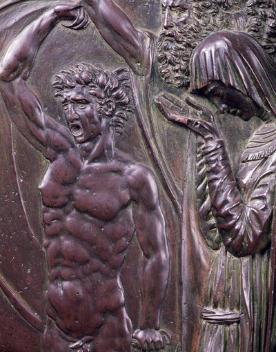 Perseus Rescuing Andromeda (detail) by Benvenuto Cellini