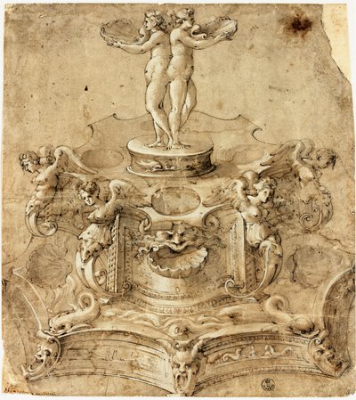 Saliere of Hexagonal Shape by Benvenuto Cellini