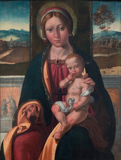 The Virgin and Child by Benvenuto Tisi