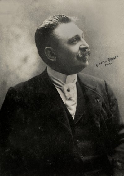 Portrait of French Baron Henry De La Vaulx by Berger & Cautin