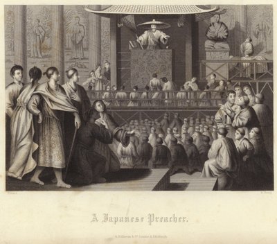 A Japanese Preacher by Bernard Picart