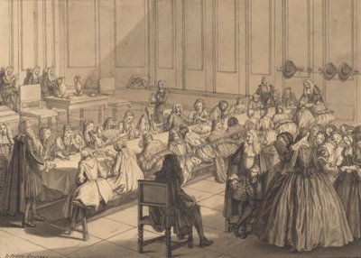 The Supper at the Reformed Church by Bernard Picart