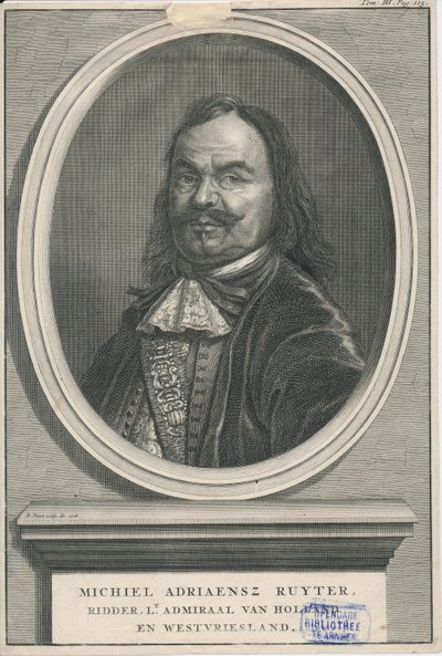Michiel de Ruyter 1607-1676 by Bernard Picart