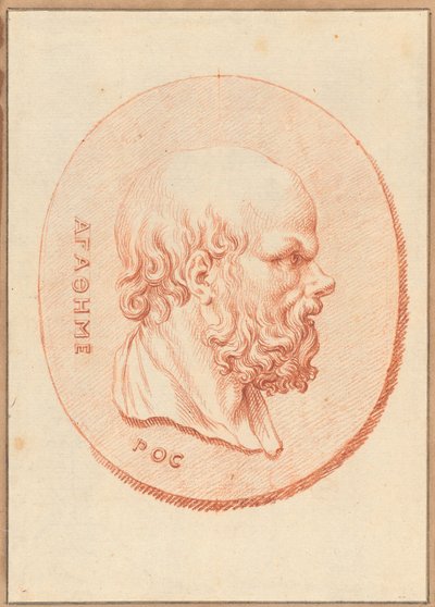 One of Six Cameos with Mythological and Classical Subjects by Bernard Picart