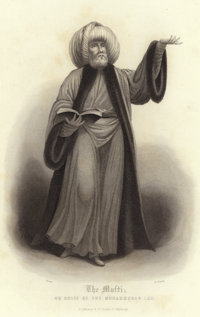 The Mufti or Chief of the Mohammedan Law by Bernard Picart