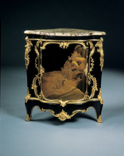 One of a pair of Louis XV encoignures, c.1750 by Bernard van Risenburgh II