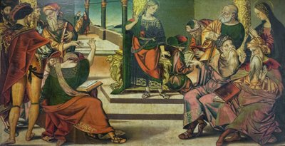 Christ Among the Doctors by Bernardino di Mariotto