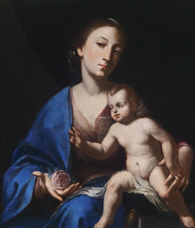 The Virgin and Child by Bernardo Cavallino