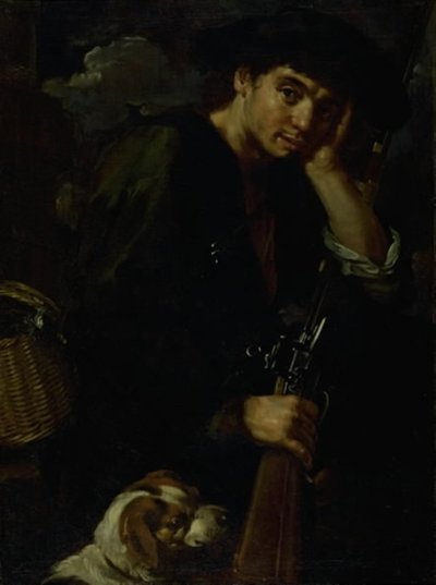 Hunter with his Gun and Dog (Allegory of 
