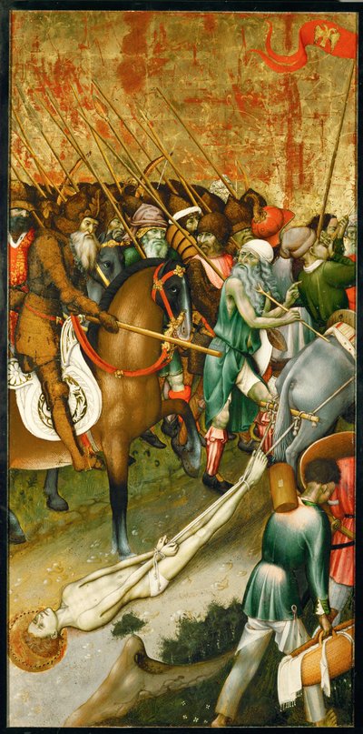 Four Scenes from the Martyrdom of Saint George by Bernardo Martorell