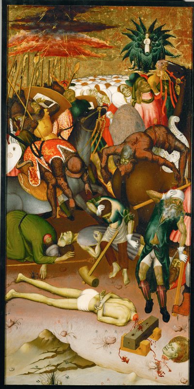 Four Scenes from the Martyrdom of Saint George by Bernardo Martorell