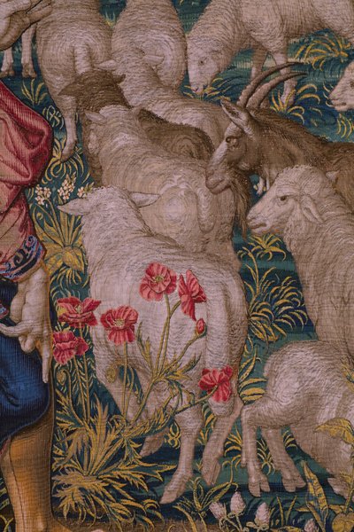 The Foundation of Rome: Faustulus meets Romulus and Remus. 1525-1530 (detail) by Bernart van (attr. to) Orley