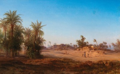 A Scene from Egypt by Bernhard Fiedler