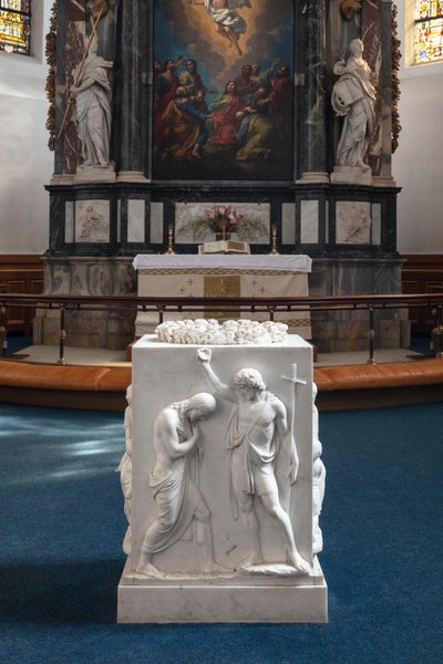 Baptismal Font by Bertel Thorvaldsen