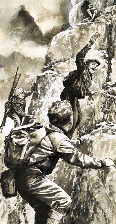 Climbing in the Peak District by Bill Lacey