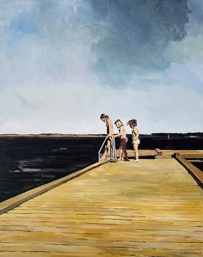 Summer Day Swim by Borgenhag Holmqvist