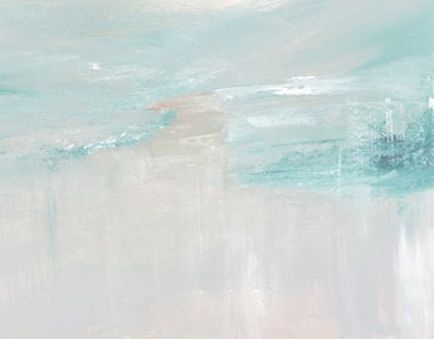 Soft Blue Horizon by Breanna Megan Studio