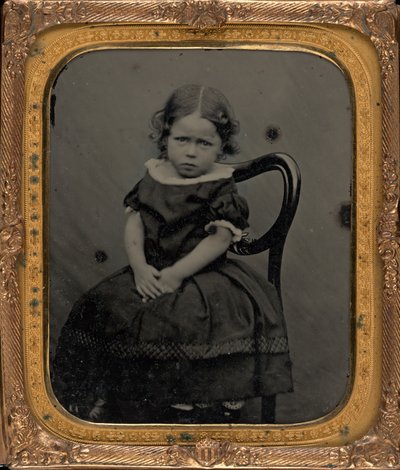 Portrait of a Girl by British Photographer
