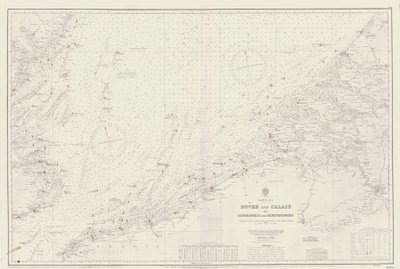 Chart of area from Dover and Calais to Orfordness by British School