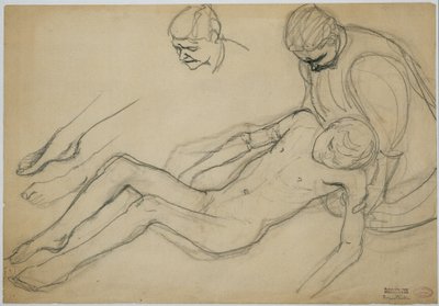 Becoming and Passing Away (Draft Sketch), c.1920 by Broncia Koller-Pinell