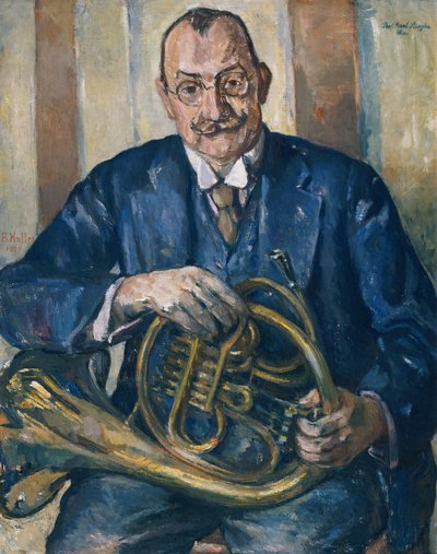 Professor Karl Stiegler by Broncia Koller-Pinell