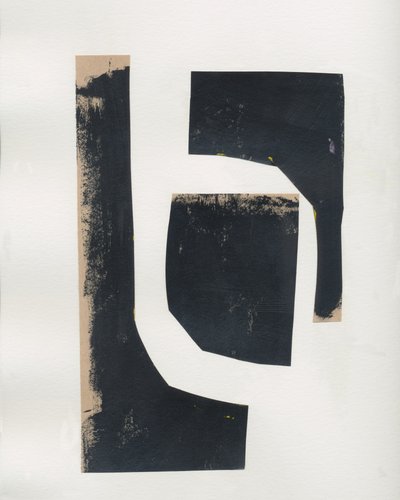Modern Black Forms by Bronwyn Baker