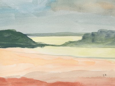 Serene Desert Landscape by Bronwyn Baker