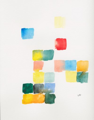Vibrant Color Blocks by Bronwyn Baker