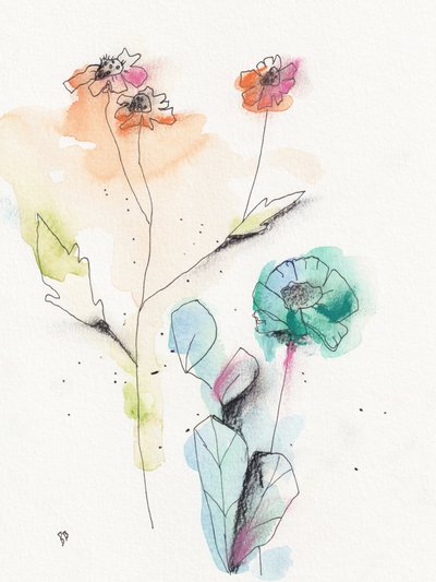 Vibrant Spring Botanicals by Bronwyn Baker