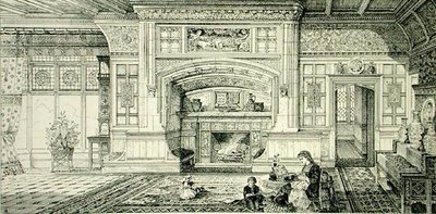 Dining Room Fireplace, from 