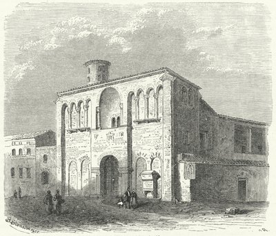 The Palace of Theoderic the Great in Ravenna by Bruno Heinrich Strassberger