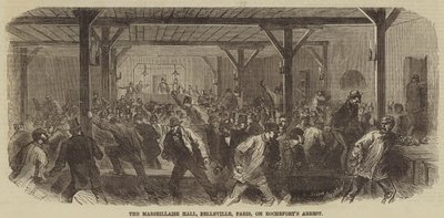 The Marseillaise Hall, Belleville, Paris, on Rochefort