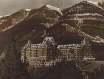 Banff Springs Hotel by Byron Hill Harmon