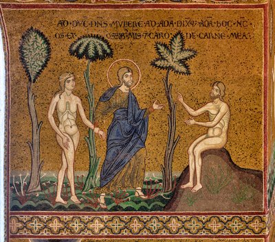 God introduces Eve to Adam by Byzantine