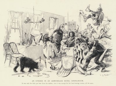 An Episode in an Adirondack Hotel Dining-Room by C.J. Taylor