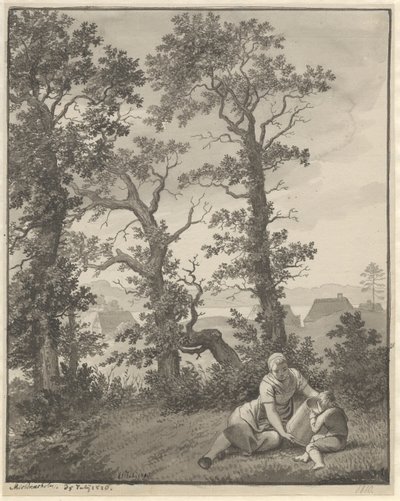 From the Area Around Skjoldnæsholm by Christoffer Wilhelm Eckersberg