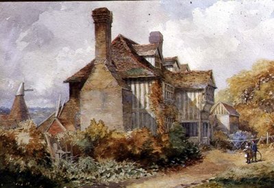 Rural Scene, Kent by C.W. Fethergill