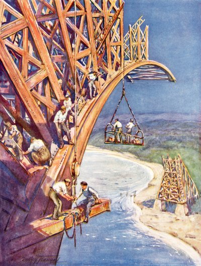 How the Bridge Builder Makes His Conquests by C. Dudley Tennant