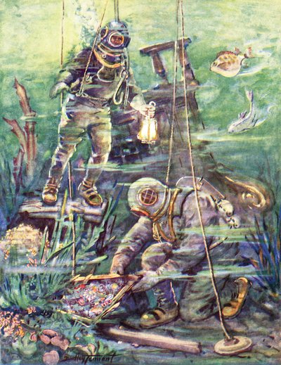 In the Wonderful World of the Underseas by C. Dudley Tennant