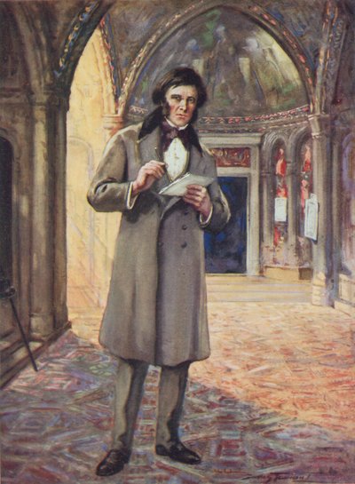 John Ruskin in Venice by C. Dudley Tennant