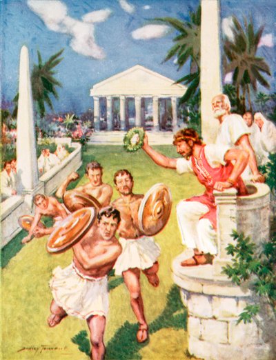 Race in Memory of a Great Greek Victory by C. Dudley Tennant