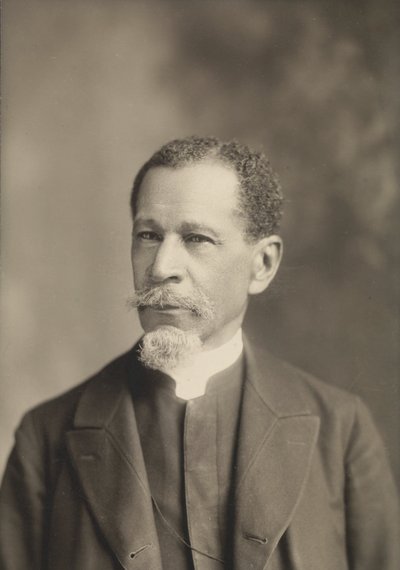 Cabinet card of Rev. G.H.S. Bell by C. M. Bell Studio