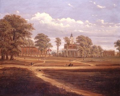 View Across Clapham Common Towards North Side and The Pavement by C. Norris