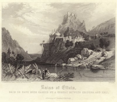 Ruins at Ettaia by C. Stanfield
