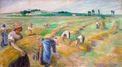 The Harvest by Camille Jacob Pissarro