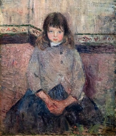 Félix Pissaro in a Skirt by Camille Pissarro