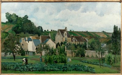 The Hermitage in Pontoise by Camille Pissarro