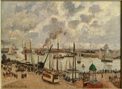 Port of Le Havre by Camille Pissarro