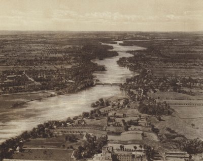 Riviere Des Prairies, at the Back of the Island of Montreal by Canadian Photographer