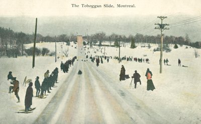 Toboggan Slide, Montreal, Quebec, Canada by Canadian Photographer